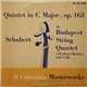 Schubert, Budapest String Quartet , With Benar Heifetz - Quintet in C Major, op. 163